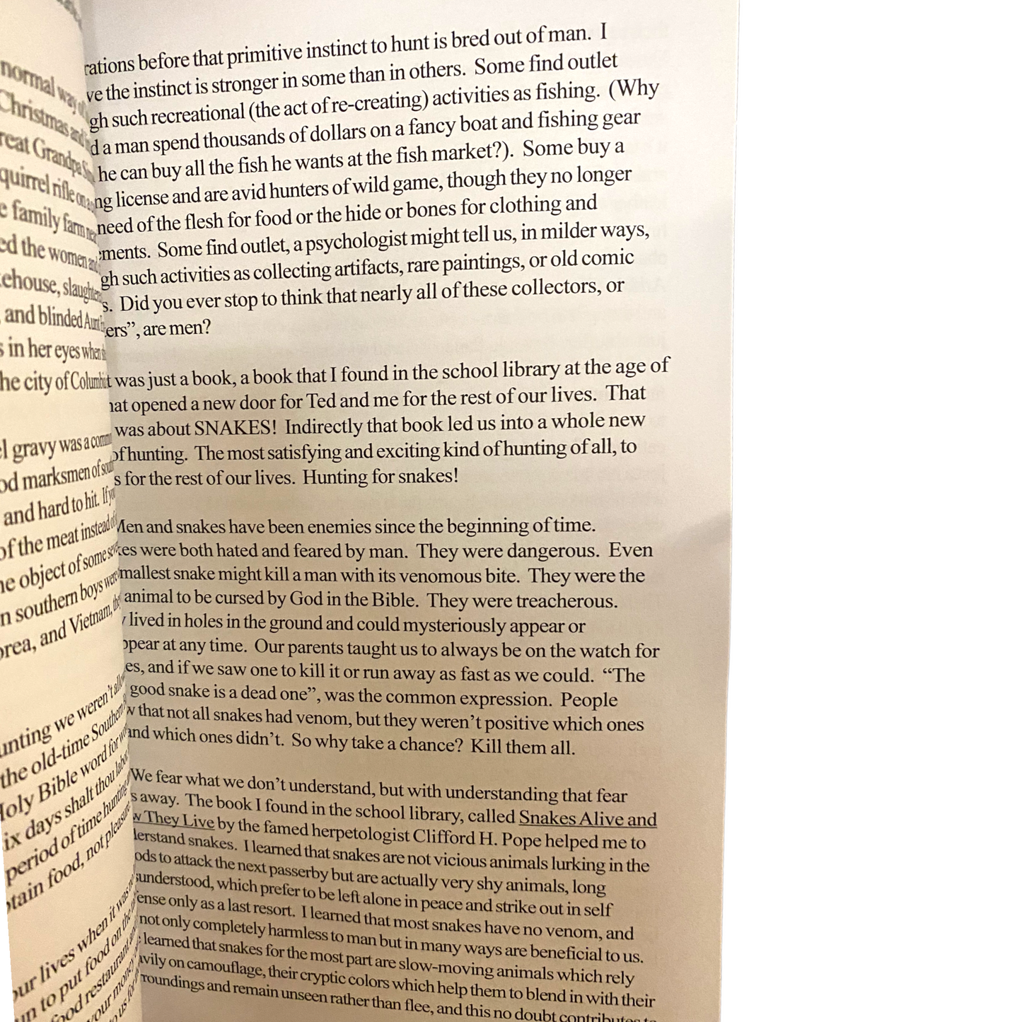 Adventures of a Carolina Snake Hunter Book