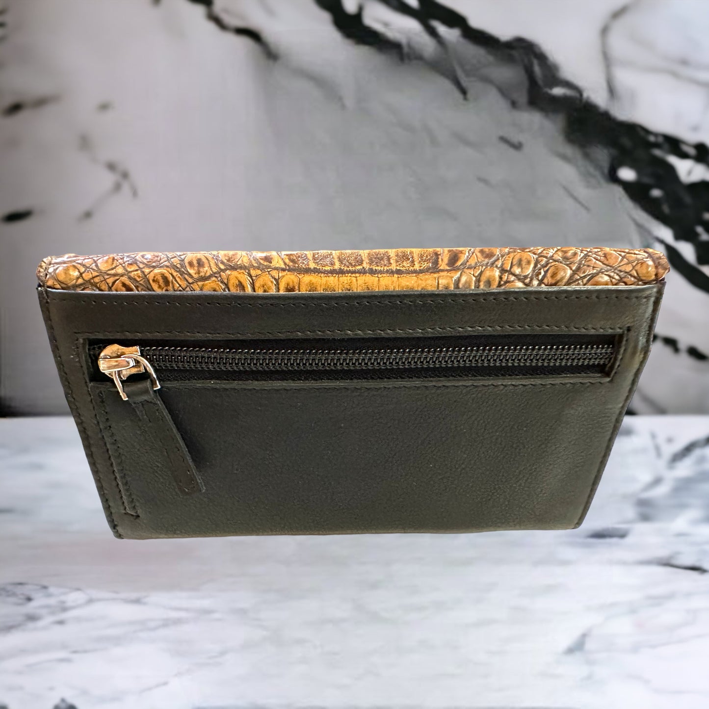 Reptile Skin Wallet #croc