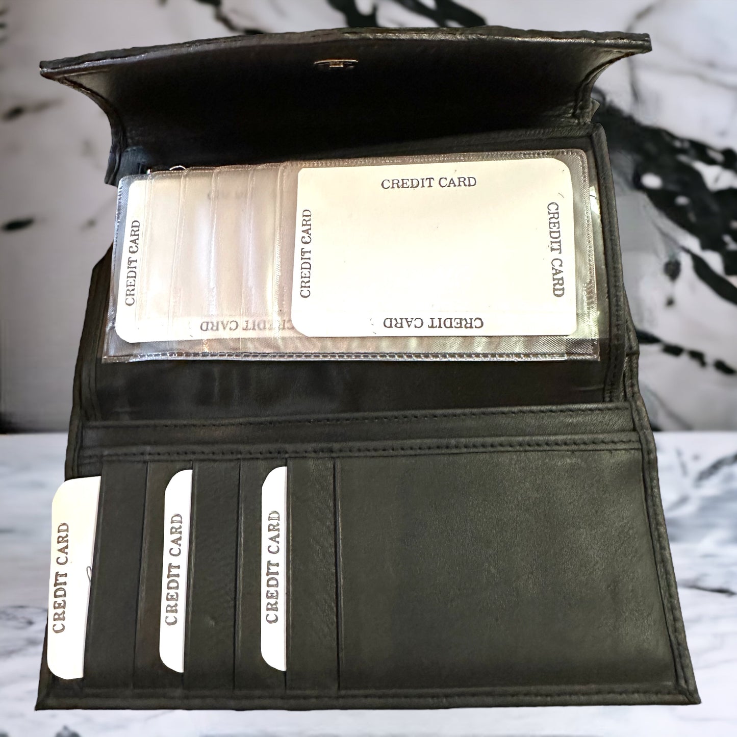 Reptile Skin Wallet #croc